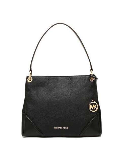 michael kors nicole bag|Nicole Medium Leather Shoulder Bag .